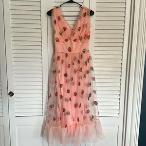 Strawberry Dress, women’s medium